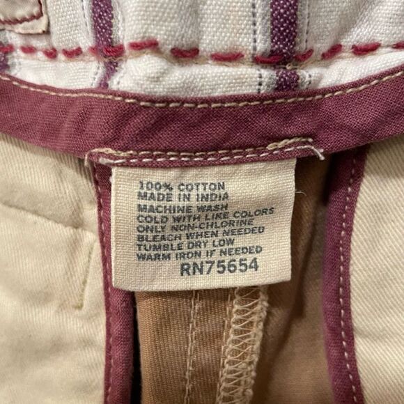 VINTAGE Abercrombie & Fitch Shorts Mens 32 Brown Tobacco Cargo Fatigues Y2K - Picture 8 of 15